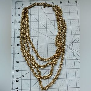 Gold chain necklace